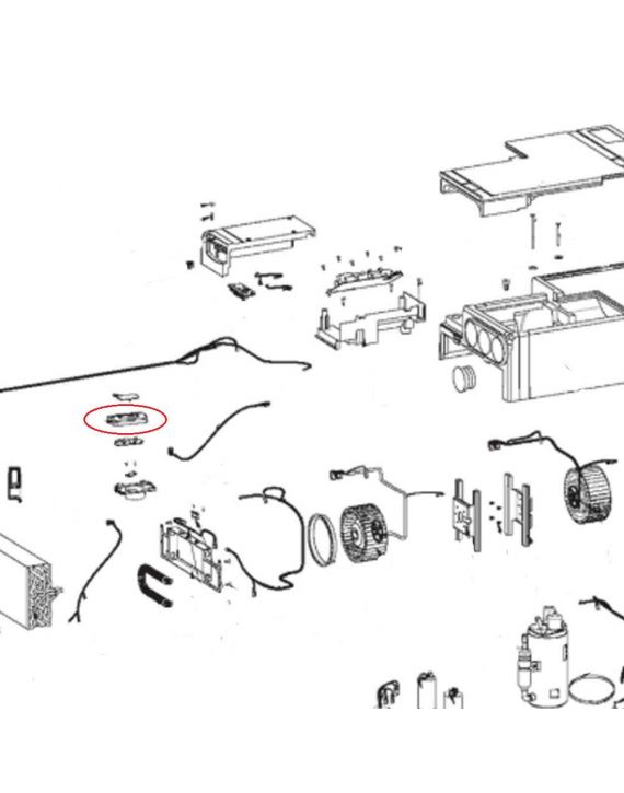 Dometic Airco Afdekking afstandsbediening