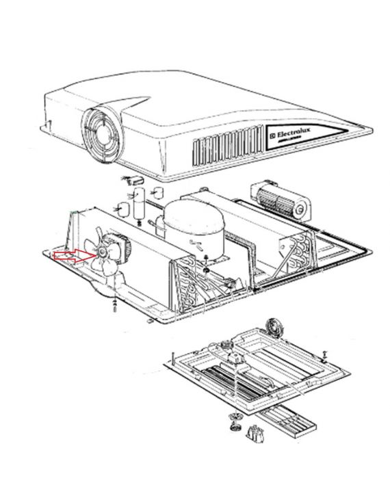 Dometic B1300 Proppellor pomp