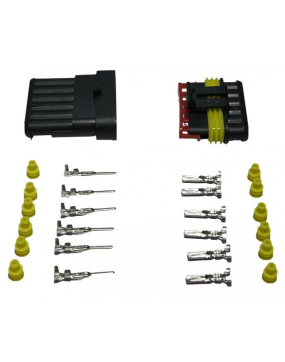 Superseal Connector Set 6-Polig