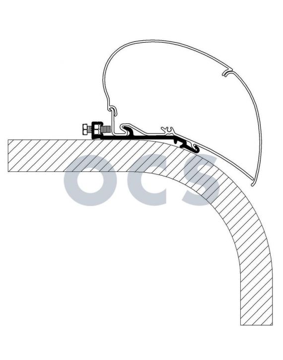 Thule Flat Roof Adapter 350