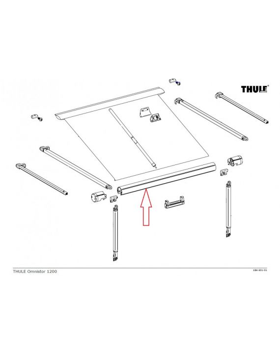 Thule Roller Tube 1200 4.25