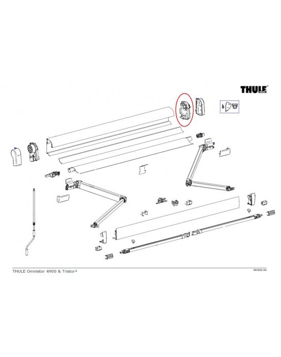 Thule Binnenkap RH 4900