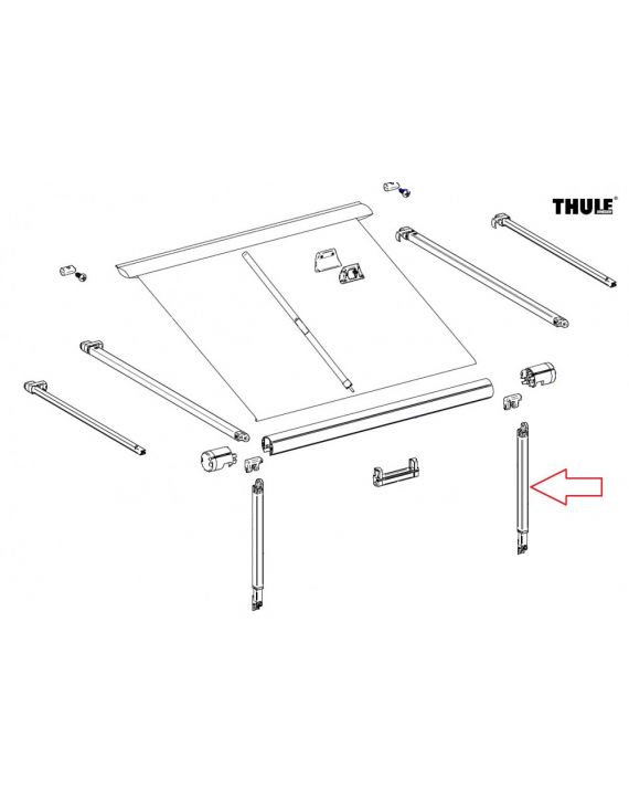 Thule Support Arm 1200 2.30