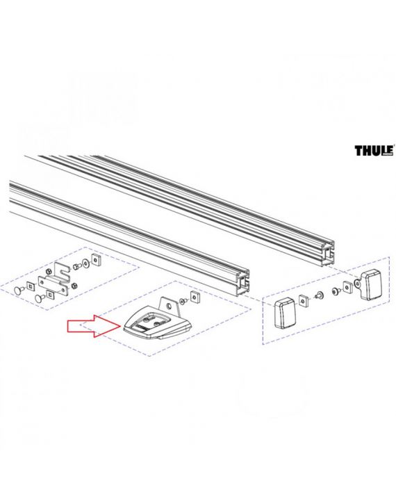 Thule Ducato H2> 2017 Luifel SmartClamp