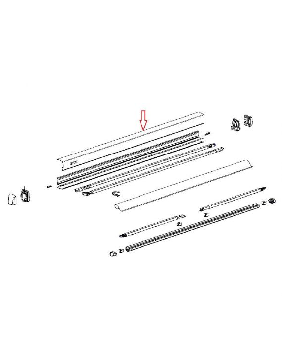 Thule Main Housing Top Antraciet 3200 1.90