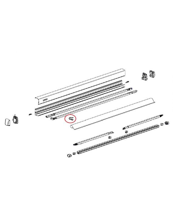 Thule Anti Rattling Tension Arm 3200 3st.