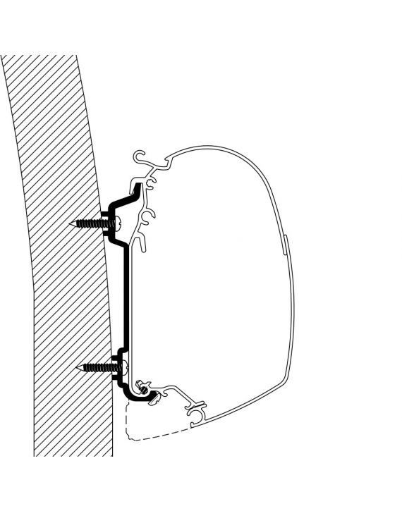 Thule Dethleffs Globebus Adapter 350