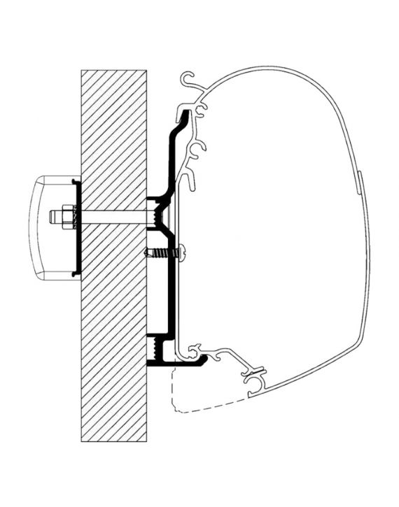 Thule Bürstner Adapter 2017