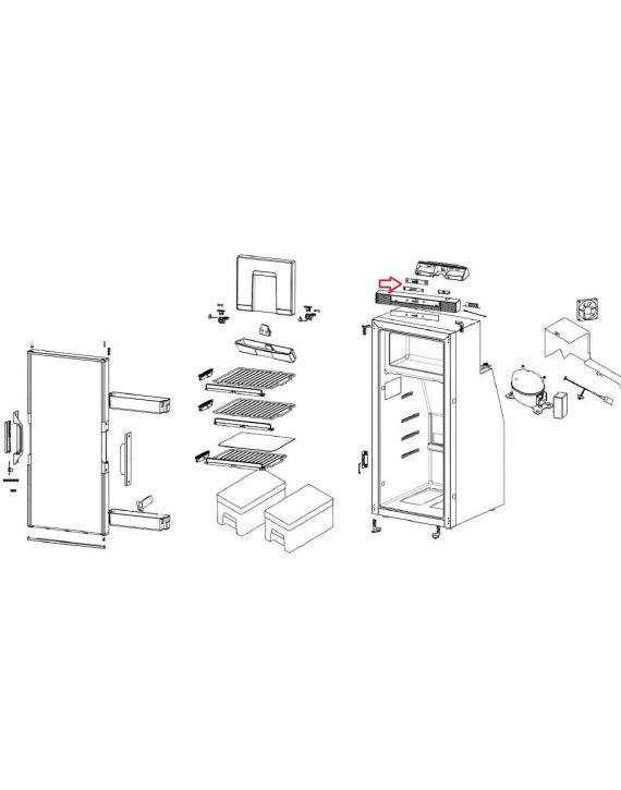 Thetford Controle Paneel T2090