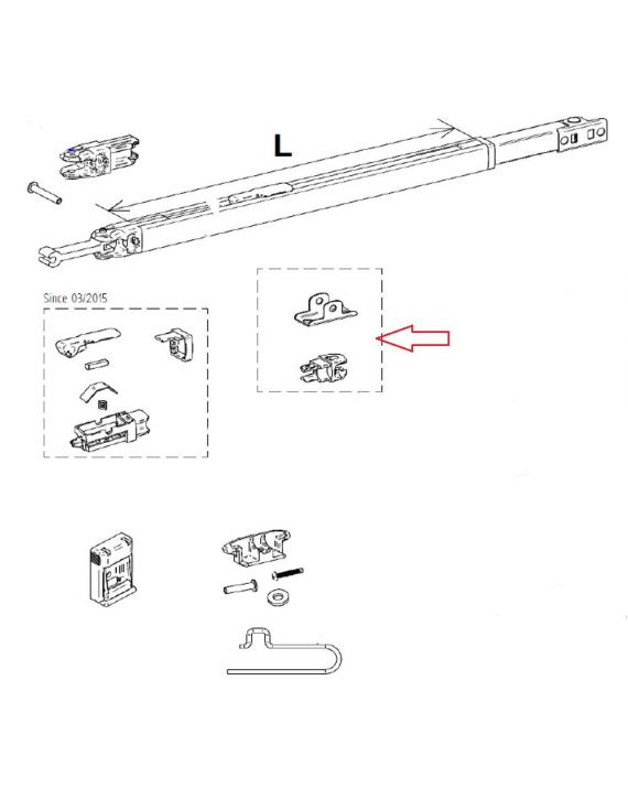 Thule Staander Voetje V2 2stuks