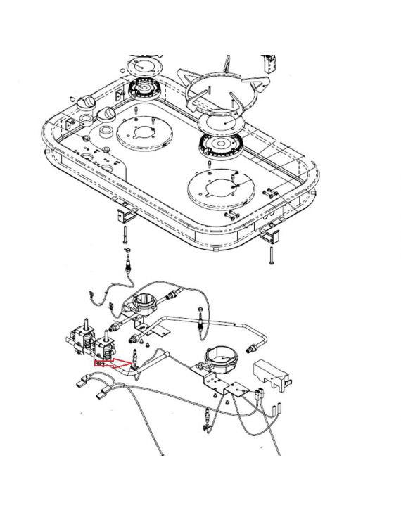 Thetford Electrische Ontsteker 600 mm 